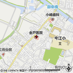 金戸医院周辺の地図