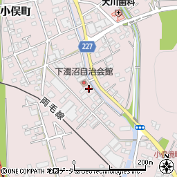 栃木県足利市小俣町846-1周辺の地図