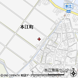 〒923-0841 石川県小松市本江町の地図