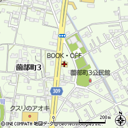 オフハウスブックオフ栃木薗部店周辺の地図