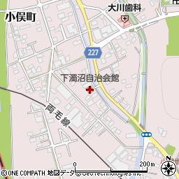 栃木県足利市小俣町846周辺の地図