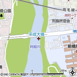 平成大橋周辺の地図