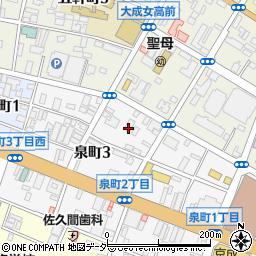 名取亭周辺の地図