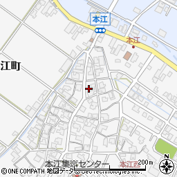 石川県小松市本江町ヨ周辺の地図