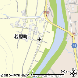 石川県白山市若原町ハ98周辺の地図