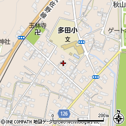 栃木県佐野市多田町995周辺の地図
