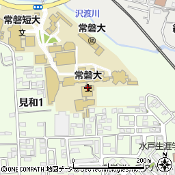 常磐大学周辺の地図