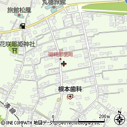 磯崎郵便局周辺の地図