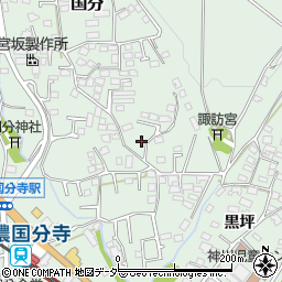 長野県上田市国分691周辺の地図