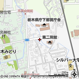 栃木県栃木市神田町5-16周辺の地図
