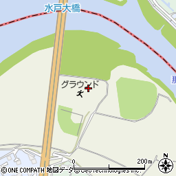 茨城県水戸市若宮町周辺の地図