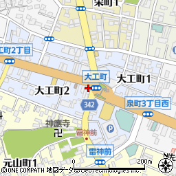 一弘堂書店周辺の地図