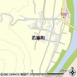 石川県白山市若原町周辺の地図