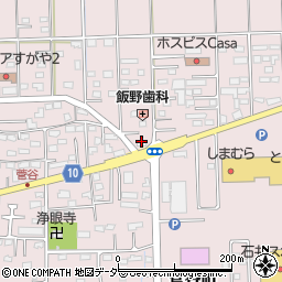 株式会社富沢塗装工業周辺の地図