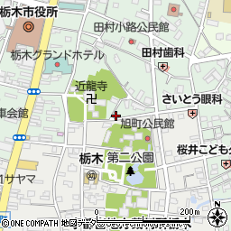 栃木県栃木市万町23-1周辺の地図