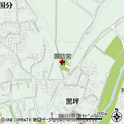 国露津神社周辺の地図