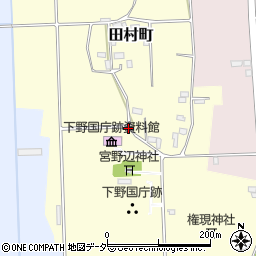 栃木県栃木市田村町292周辺の地図