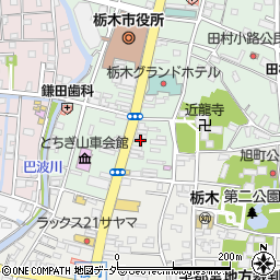 栃木県栃木市万町5-1周辺の地図