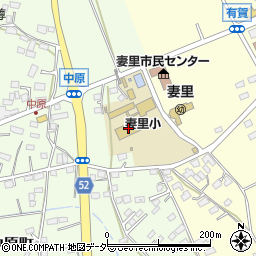 水戸市立妻里小学校周辺の地図