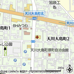 朝鮮飯店 天川店周辺の地図