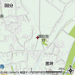 長野県上田市国分697周辺の地図