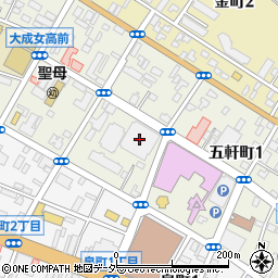 水戸京成パーキングプラザ周辺の地図