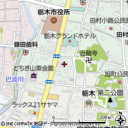 栃木県栃木市万町5周辺の地図