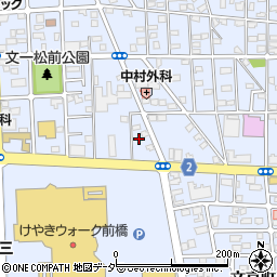 タウニー文京周辺の地図