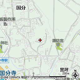 長野県上田市国分689-13周辺の地図