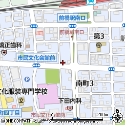 前橋・第九合唱団周辺の地図