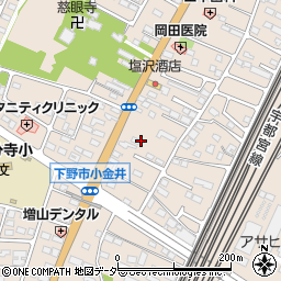 栃木県下野市小金井89-5周辺の地図