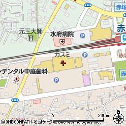 常陽銀行フードスクエア水戸赤塚 ＡＴＭ周辺の地図