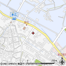 石川県小松市本江町ワ周辺の地図