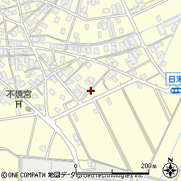 石川県小松市日末町つ周辺の地図