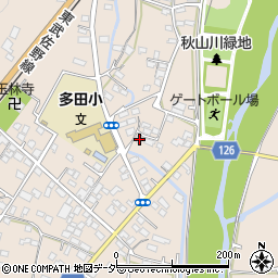 栃木県佐野市多田町1547-5周辺の地図