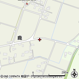栃木県真岡市鹿300周辺の地図