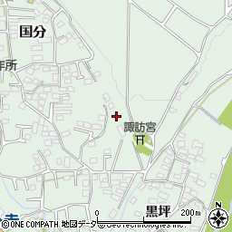 長野県上田市国分700周辺の地図