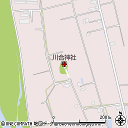 川合神社周辺の地図