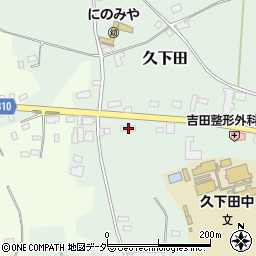 栃木県真岡市久下田1295-2周辺の地図