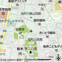 栃木県栃木市万町24-5周辺の地図