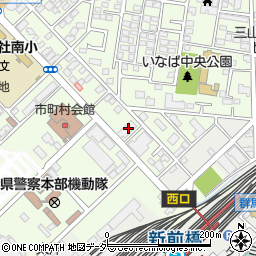 アジア航測株式会社　前橋営業所周辺の地図