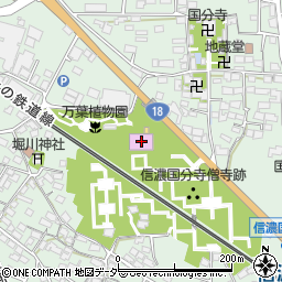 市立信濃国分寺資料館周辺の地図