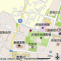 赤堀剣道場周辺の地図