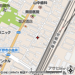 栃木県下野市小金井2786周辺の地図