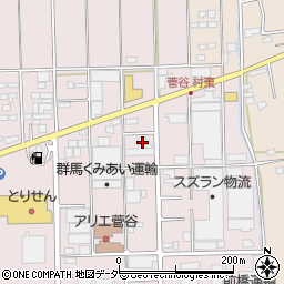 スウィートバジル　高崎菅谷店周辺の地図