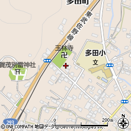 栃木県佐野市多田町1011周辺の地図