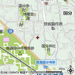 長野県上田市国分1095周辺の地図