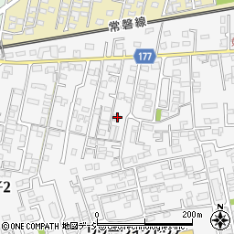 茨城県水戸市姫子2丁目166周辺の地図