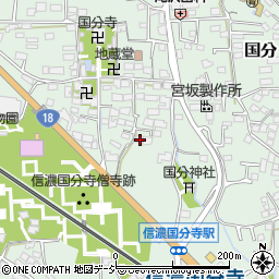 長野県上田市国分1098周辺の地図