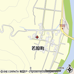 石川県白山市若原町ハ200周辺の地図